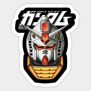 gundam rx 78 Sticker